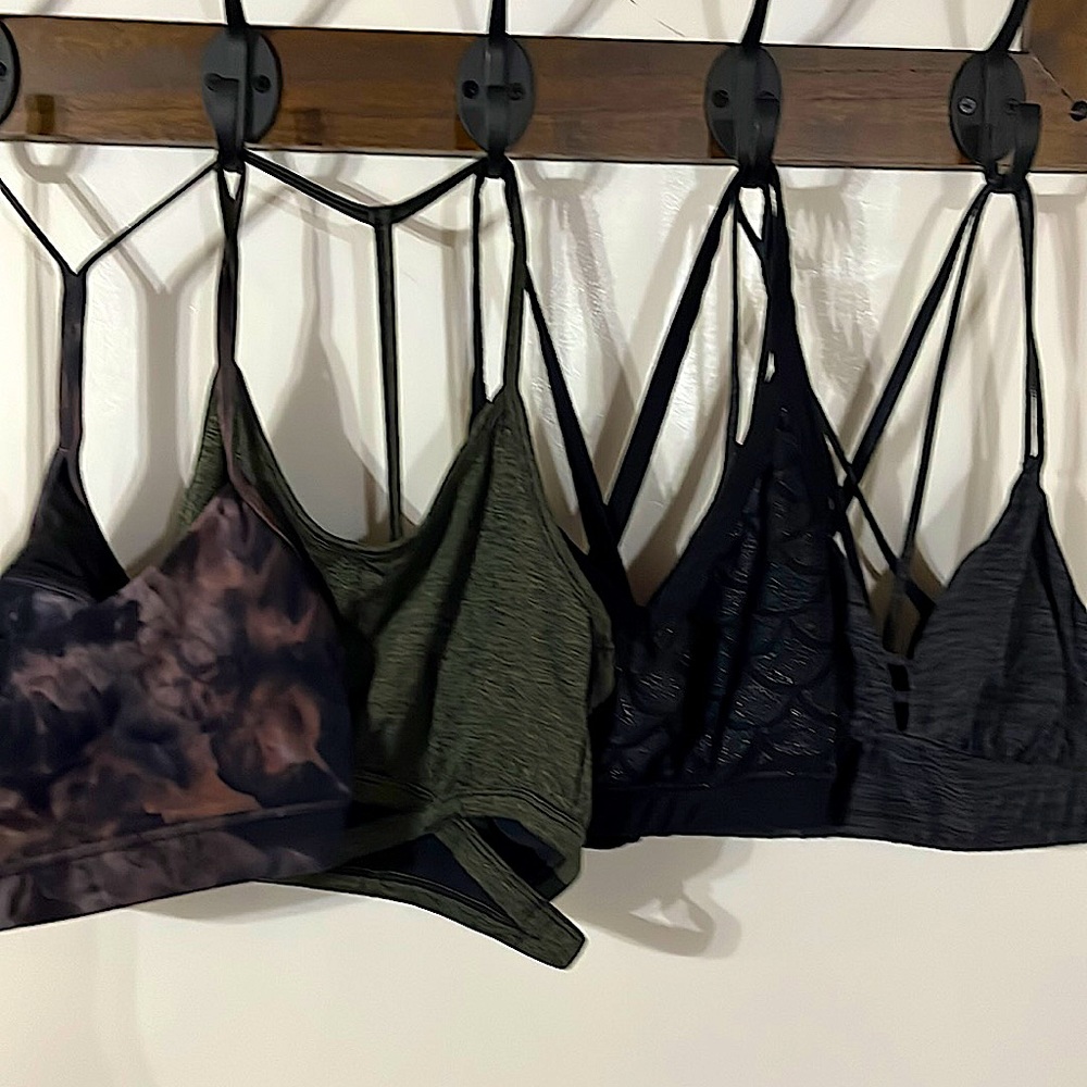 Sports Bra Bundle #4 lululemon -free people -Emily HSU  -all in motion